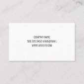 Teckel kam Logo | hondentrimmer Visitekaartje (Achterkant)