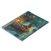 Teckel Kerst Feestelijke reis Notitieboek (Linkerzijde)