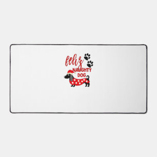 Teckel Kerst Shirt _ Funny Feliz Naughty Do Bureaumat