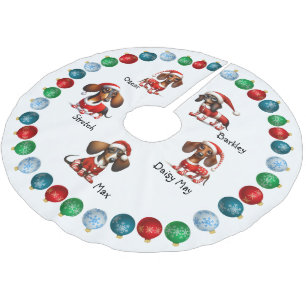 Teckel Kerstthema Boomrok Kerstboom Rok