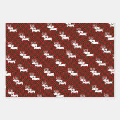 Teckel Kerstverpakking Papier Variety Pack Inpakpapier Vel (Voorkant)