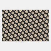 Teckel langharige rode schilderij Originele hond k Inpakpapier Vel (Voorkant 3)