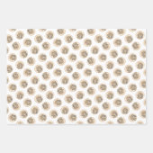 Teckel langharige rode schilderij Originele hond k Inpakpapier Vel (Voorkant 2)