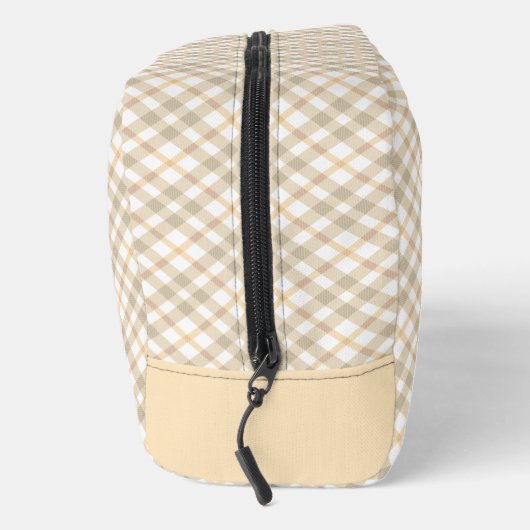 Teckel langharige rode schilderij Originele hond k Toilettasje (Rechts)