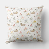 Teckel Lover Weiner Dog Sausage Dog Wildflower Kussen (Achterkant)