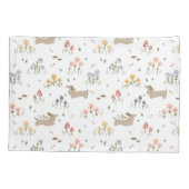 Teckel Lover Weiner Dog Sausage Dog Wildflower Kussensloop (Achterkant)