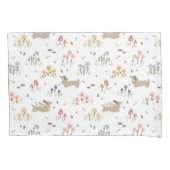 Teckel Lover Weiner Dog Sausage Dog Wildflower Kussensloop (Voorkant)