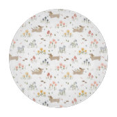 Teckel Lover Weiner Dog Sausage Dog Wildflower Snijplank (Voorkant)