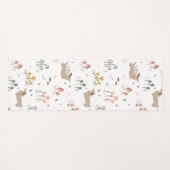 Teckel Lover Weiner Dog Sausage Dog Wildflower Yogamat (Voorkant (horizontaal))