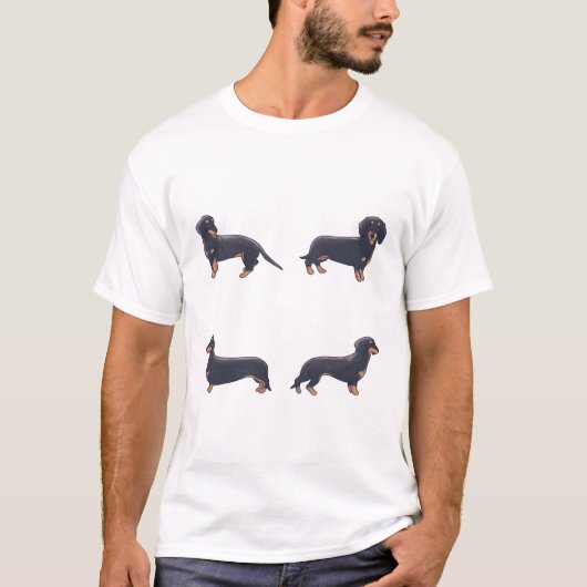 Teckel Magic T-shirt (Voorkant)