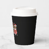 Teckel Mam Kerstcadeau Hondenliefhebber Nieuwjaar Papieren Bekers (Links)