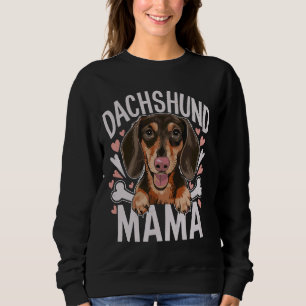 Teckel Mama, Hond Eigenaar Mama Vrouwen Meisje 3 Trui