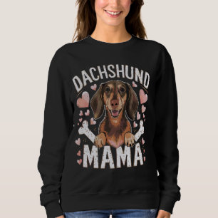 Teckel Mama, Hond Eigenaar Mama Vrouwen Meisje Trui
