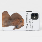 Teckel Mom iPhone 6 Hoesje (Achterkant (horizontaal))