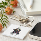 Teckel mummie sleutelhanger (Voorkant Rechts)