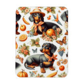  teckel naadloos magneet (Verticaal)