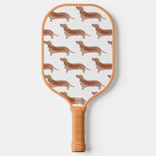 teckel pickleball paddle (Voorkant)