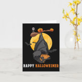 Teckel pompoen Halloween voor vrouwen en T Sausag Kaart (Gele Bloem)