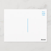 Teckel Puppy Dog Blank Briefkaart (Achterkant)