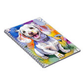Teckel Puppy Dog Spiral Notitieboek (Rechterzijde)