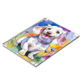 Teckel Puppy Dog Spiral Notitieboek (Linkerzijde)