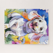 Teckel Puppy Hond Jigsaw Puzzel (Horizontaal)