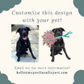 Teckel Puppy Hond Waterverf Kaart