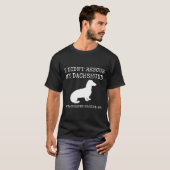 Teckel Rescue - Mijn Teckel heeft me gered T-shirt (Voorkant volledig)