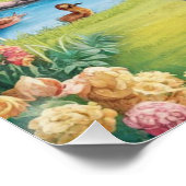Teckel Sausage Soulmate Perfect Poster (Hoek)