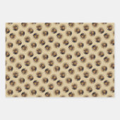 Teckel Schilderen Wire-haired Black & Tan Dog Art Inpakpapier Vel (Voorkant)