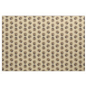 Teckel Schilderen Wire-haired Black & Tan Dog Art Stof (Yard (91,4 cm))