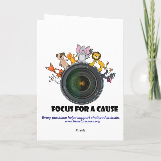 Teckel Verjaardag Kaart door Focus for a Cause (Achterkant)