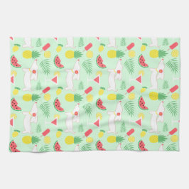 Teckel Wenies & Martinis Gift Keukengerecht Theedoek