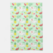 Teckel Wenies & Martinis Gift Keukengerecht Theedoek (Verticaal)