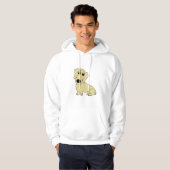 teckel wheaton cartoon hoodie (Voorkant volledig)