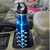 Teckel Wiener Hond Blauw Water Fles