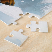 Teckel Winter Wonderland Christmas Joy Legpuzzel (Zijkant)