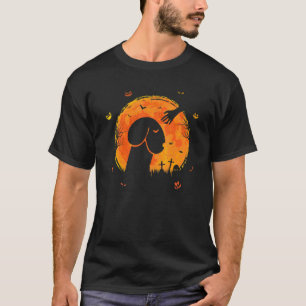Teckel Zombie Hand Halloween Kostuum Hond T-shirt