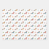 Teckels in Christmas Sweaters Patroon Inpakpapier Vel (Voorkant 2)