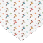 Teckels in Christmas Sweaters Patroon Tafelkleed (Gekanteld)