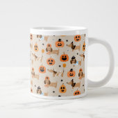 Teckels in Halloween kostuums patroon Grote Koffiekop (Rechts)