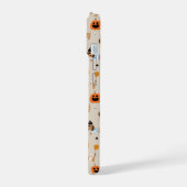 Teckels in Halloween kostuums patroon iPhone 15 Case (Linkerkant)