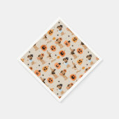 Teckels in Halloween kostuums patroon Servet (Hoek)