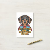 Teckels maken alles beter post-it® notes (Op bureau)