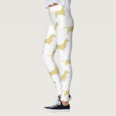 teckeltarwesilhouet leggings (Links)