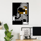 Tecmo Bowl - Tecmo Bo - Oakland, Verenigde Staten Poster (Thuiskantoor)