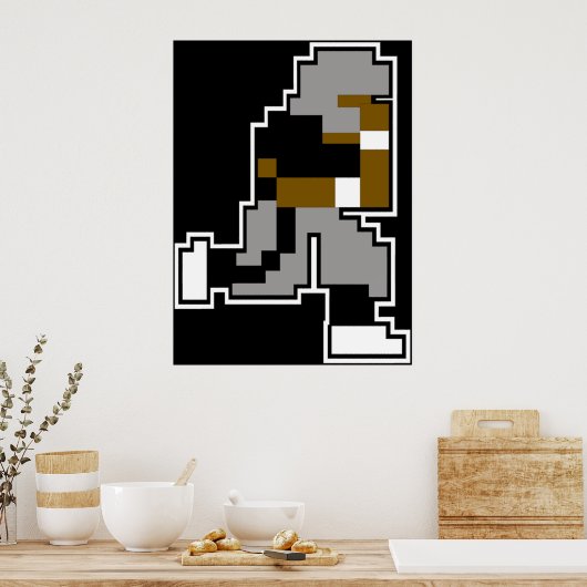 Tecmo Bowl - Tecmo Bo - Oakland, Verenigde Staten Poster (Keuken)