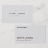 Técnico del cuidado del césped contactkaartje (Voorkant / Achterkant)