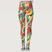 tectonisch leggings (Voorkant)