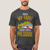 Tectonische Borden Model Aardbeving Sorry T-shirt (Voorkant)